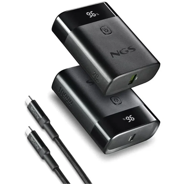 NGS TWIX 10 Batería Externa 10000mAh 22,5W Negro
